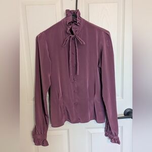 Elegant Mauve Women's Top